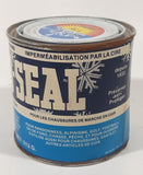 Vintage Atsko Sno-Seal All Season Leather Protection Metal Can FULL