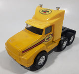 1989 Remco Semi Tractor Truck Pennzoil Yellow Die Cast Toy Car Vehicle