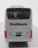 Rare Erotikserie No. 14 Limited Edition Mercedes-Benz Travego Reisebus Bus No. WG-155 Annett aus Hamburg White 1:87 Scale Plastic Die Cast Toy Car Vehicle