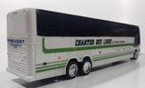 Charter Bus Lines of British Columbia Prevost Coach Bus White Plastic Toy Coin Bank