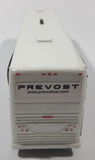 2007 IMG SAM French Lick Indiana Prevost Coach Bus White Plastic Toy Coin Bank
