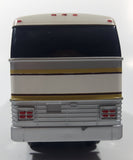 Fehr-Way Coach Bus White Plastic Toy Coin Bank