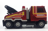 Vintage Buddy L 24 Hour Service Tow Truck Pressed Steel Toy Car Vehicle Made in Japan