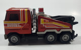 Vintage Buddy L 24 Hour Service Tow Truck Pressed Steel Toy Car Vehicle Made in Japan