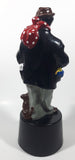 Rare Vintage Hobo Joe's Coffee Shop Hobo Joe Bank Mascot 11 1/4" Tall Plastic Coin Bank