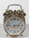 Rare Vintage Cardinal Canada Dry "The Original Pale Dry Ginger Ale" 6" Tall Twin Bell Alarm Clock