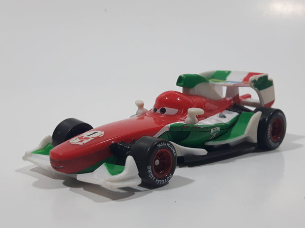 Disney Pixar Cars Francesco Beanoulli #1 Red Green White Die Cast Toy Race Car Vehicle V2868