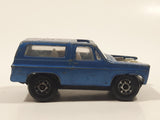 Vintage 1980s Zee Zylmex P359 Chevy Blazer Blue Die Cast Toy Car Vehicle