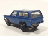 Vintage 1980s Zee Zylmex P359 Chevy Blazer Blue Die Cast Toy Car Vehicle