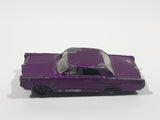 Rare Vintage 1970 Lesney Superfast Matchbox R Series No. 22 Pontiac GP Sports Coupe Purple Die Cast Toy Car Vehicle