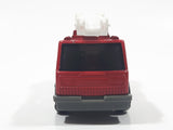 1992 Tonka Fire Ladder Truck Red Die Cast Toy Car Construction Equipment Vehicle - McDonald's Happy Meal