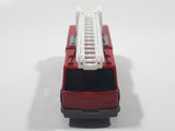1992 Tonka Fire Ladder Truck Red Die Cast Toy Car Construction Equipment Vehicle - McDonald's Happy Meal