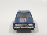 Vintage Summer Marz Karz Volvo 760 Sedan Safety #1 Blue No. 8802 Die Cast Toy Car Vehicle Made in China