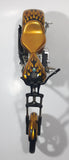 2004 Funline West Coast Choppers El Diablo Gold Die Cast Toy Vehicle FOR PARTS OR REPAIR