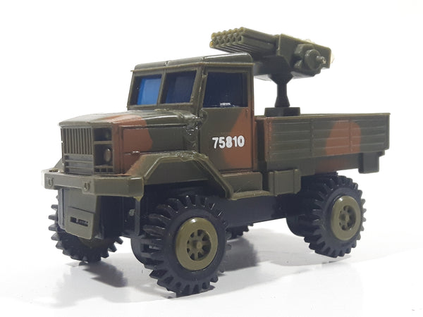 Vintage 1982 Soma 4x4 Military Super Climbers Gunner Truck 75810 Toy Car Vehicle