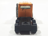 Vintage 1980 Buddy L Peterbilt Semi Truck Tractor Rig Orange Pressed Steel and Plastic Toy Car Vehicle