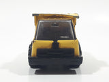 Vintage 1970s Tonka Dump Truck Yellow Pressed Steel Die Cast Toy Car Construction Equipment Vehicle Made in Japan
