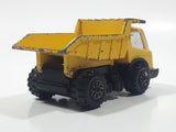 Vintage 1970s Tonka Dump Truck Yellow Pressed Steel Die Cast Toy Car Construction Equipment Vehicle Made in Japan