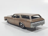2009 Hot Wheels 1970 Chevrolet Chevelle SS Wagon Gold Die Cast Toy Car Vehicle