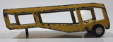 Vintage 1970s Tonka Auto Transport Car Carrier Trailer Yellow Pressed Steel Toy Car Vehicle 55230