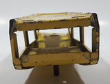 Vintage 1970s Tonka Auto Transport Car Carrier Trailer Yellow Pressed Steel Toy Car Vehicle 55230