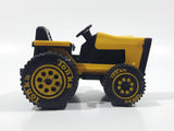 Vintage Tonka Tractor Yellow and Black Pressed Steel and Plastic Toy Car Vehicle 811002