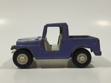 Vintage 1969 TootsieToy Jeep Purple Pressed Steel and Plastic Toy Car Vehicle