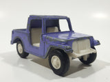 Vintage 1969 TootsieToy Jeep Purple Pressed Steel and Plastic Toy Car Vehicle