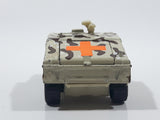 1995 Matchbox Hummer Humvee Army Camouflage Sand Beige Brown Die Cast Toy Car Military Vehicle With Opening Rear Hatch