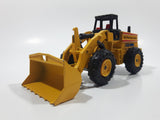 Vintage Majorette 82 Performant Front End Loader 1/56 Scale Yellow Die Cast Toy Road Construction Vehicle