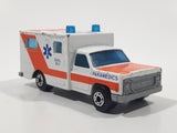 Vintage 1977 Matchbox Paramedics 911 Ambulance Die-cast Toy Car with Opening Rear Doors
