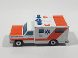 Vintage 1977 Matchbox Paramedics 911 Ambulance Die-cast Toy Car with Opening Rear Doors