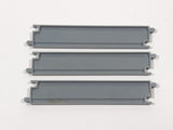 Set of 3 Galoob Micro Machines Train Track Straight Section 4 3/8" Long