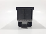 ERTL Farm Truck Covered Grain Trailer Grey and Black Die Cast Toy Car Vehicle with Opening Rear Doors and Removable Top