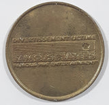 Vintage Famous Players Tech Town Gaming Game Token Metal Coin