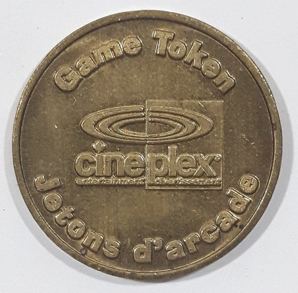Vintage Famous Players Cineplex Odeon Galaxy No Cash Value Gaming Game Token Metal Coin