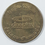 Vintage Famous Players Cineplex Odeon Galaxy No Cash Value Gaming Game Token Metal Coin