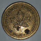 Clown Themed No Cash Value Metal Game Token Coin