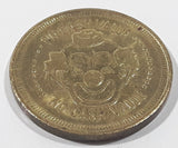 Clown Themed No Cash Value Metal Game Token Coin