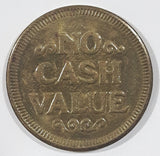 Clown Themed No Cash Value Metal Game Token Coin