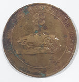 Vintage Joie Chitwood World Champion Dare Devils "May Good Luck Accompany The Bearer" Indian Head Metal Token Coin