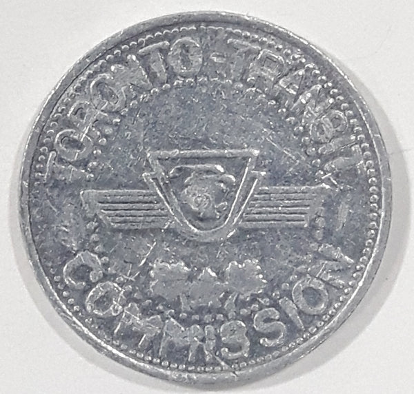 Vintage 1954 TTC Toronto Transit Commission Metal Coin Token