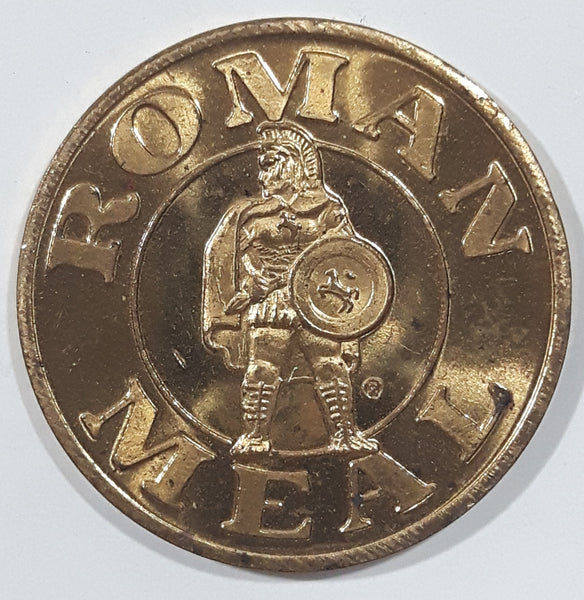 Vintage Roman Meal Enthusiasm Be A Winner Metal Coin Token