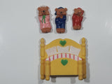 Nobel Hall Three Bears in Bed 3 1/8" x 3 3/8" Vinyl Fridge Magnet