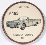 Vintage 1961 Jello Picture Wheels Automobiles (1960 - 1961) 176-200 (Individual)