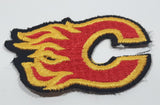 Calgary Flames NHL Hockey Team Logo 1 3/4 x 2 1/4" Embroidered Fabric Sports Patch Badge