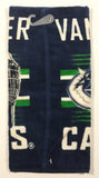 NHL Vancouver Canucks Ice Hockey Team 11" x 11" Wash Cloth New with Tags