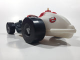 Vintage 1989 Kenner Columbia Pictures Ghostbusters Ecto 500 White Plastic Toy Car Vehicle Missing Parts