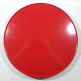 Vintage Melamin 15" Red Round Beverage Serving Tray Made in Sweden