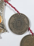 Unique Chinese New Year Good Luck Coins Merchant Ship 10 3/4" Long Hanging Decoration